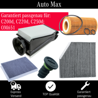 Filterset Inspektionspaket MERCEDES C-KLASSE W205 S205 |...