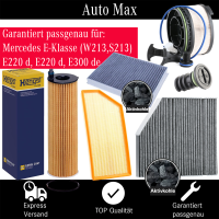 Filterset Inspektionspaket MERCEDES W213 S213 C238...
