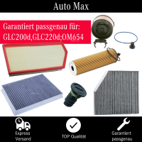 Filterset Inspektionspaket MERCEDES GLC X253 C253 OM654...