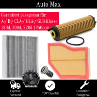 Filterset Inspektionspaket MERCEDES A B CLA W177 W247...