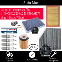 Filterset Inspektionspaket MERCEDES W205 S205 C-KLASSE...