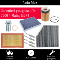 Filterset Inspektionspaket MERCEDES W205 S205 C-KLASSE...