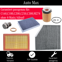 Filterset Inspektionspaket MERCEDES W205 S205 C-KLASSE...