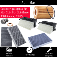 Filterset Inspektionspaket MERCEDES GLE GLS ML GL 350...