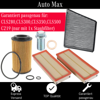Filterset Inspektionspaket MERCEDES CLS C219 280 300 350...