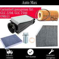 Filterset Inspektionspaket MERCEDES GLC X253 C253 OM651...