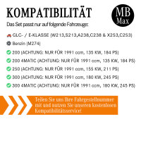 Filterset Inspektionspaket MERCEDES E-KLASSE GLC W213 S213 X253 200 250 300 M274