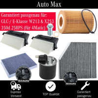 Filterset Inspektionspaket MERCEDES E-Klasse GLC 350d...