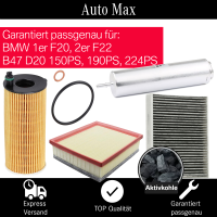 Filterset Inspektionspaket BMW 1er F20 F21 2er F22 | 118d...