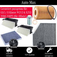 Filterset Inspektionspaket MERCEDES E-Klasse GLC 350d...