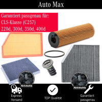 Filterset Inspektionspaket MERCEDES CLS C257 | 220d 300d...