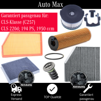 Filterset Inspektionspaket MERCEDES CLS C257 | 220d 194PS...