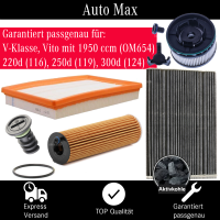 Filterset Inspektionspaket MERCEDES V-KLASSE VITO | 220d...