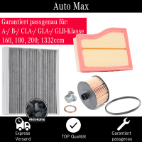 Filterset Inspektionspaket MERCEDES A B CLA W177 W247...