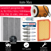 Filterset Inspektionspaket MERCEDES A B CLA GLB W177 W247...