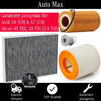 Filterset Inspektionspaket AUDI A6 C8 | A7 C8 | 3.0 TDI...