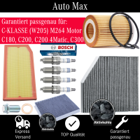 Filterset Inspektionspaket MERCEDES C-KLASSE W205 S205 |...