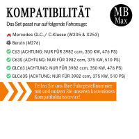 Filterset Inspektionspaket MERCEDES C-KLASSE W205 GLC X253 | C63 AMG S 510 476PS