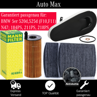Filterset Inspektionspaket BMW 5er F10 F11 F07 | N47 |...
