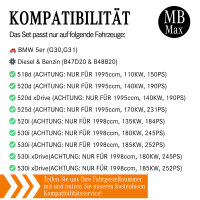 Filterset Inspektionspaket | BMW 5er G30 G31 | 518d 520d 525d 520i 530i B47 B48