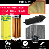 Filterset Inspektionspaket BMW 3er G20 G21 | 4er G22 |...