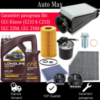 Filterset Inspektionspaket MERCEDES GLC X253 C253 | OM651...