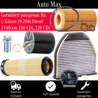 Filterset Inspektionspaket MERCEDES C-KLASSE W204 | 200...