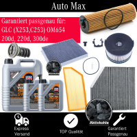 Filterset Inspektionspaket MERCEDES X253 GLC | OM654...