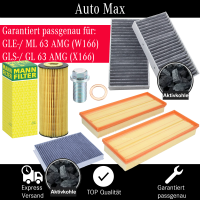 Filterset Inspektionspaket MERCEDES GLE GLS ML GL | 63...
