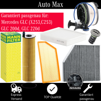 Filterset Inspektionspaket MERCEDES GLC X253 C253 | OM654...