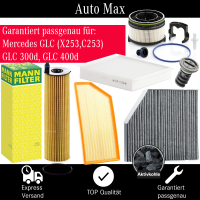 Filterset Inspektionspaket MERCEDES GLC X253 C253 | OM654...