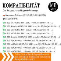 Filterset Inspektionspaket MERCEDES E-KLASSE W213 | M274 | E200 E250 E300 E350e