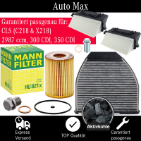Filterset Inspektionspaket MERCEDES CLS C218 X218 | 300...