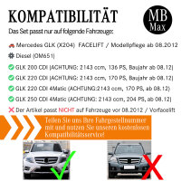 Filterset Inspektionspaket MERCEDES GLK X204 200 220 250 CDI BlueTec | FACELIFT