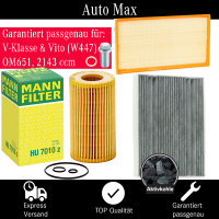 Filterset Inspektionspaket MERCEDES V-KLASSE VITO W447 |...