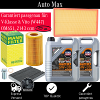 Filterset Inspektionspaket MERCEDES V-KLASSE VITO W447 |...