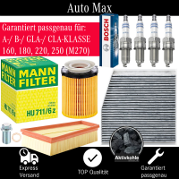 Filterset Inspektionspaket MERCEDES A-Klasse B-Klasse...