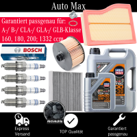 Filterset Inspektionspaket MERCEDES A B CLA W177 W247...