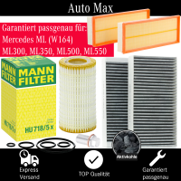 Filterset Inspektionspaket MERCEDES M ML W164 | ML300...