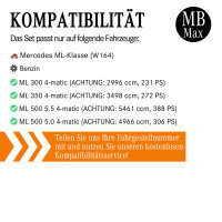 Filterset Inspektionspaket MERCEDES M ML W164 | ML300 ML350 ML500 ML550 | Filter