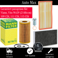 Filterset Inspektionspaket MERCEDES VIANO VITO W639 | 109...