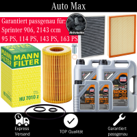 Filterset Inspektionspaket MERCEDES SPRINTER 906 CDI |...