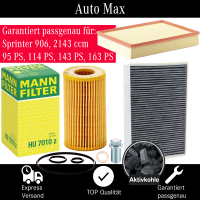 Filterset Inspektionspaket MERCEDES SPRINTER 906 CDI...