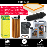 Filterset Inspektionspaket BMW 3er G20 G21 | 4er G22 |...
