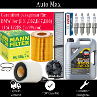 Filterset Inspektionspaket BMW 1er E81 E87 | 116i | 122...