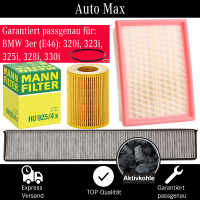 Filterset Inspektionspaket BMW 3er E46 | 320i 323i 325i...