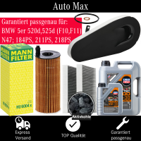 Filterset Inspektionspaket BMW 5er F10 F11 | N47 | 520d...
