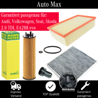 Filterset Inspektionspaket AUDI A3 | VW Golf 8 | SKODA...