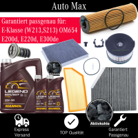 Filterset Inspektionspaket MERCEDES W213 E-KLASSE | OM654...