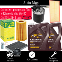 Filterset Inspektionspaket MERCEDES V-KLASSE VITO W447 |...